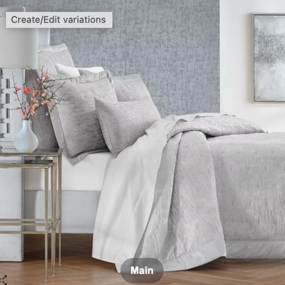 Hudson Park Collection Rippled Texture Coverlet, - 100% Exclusive